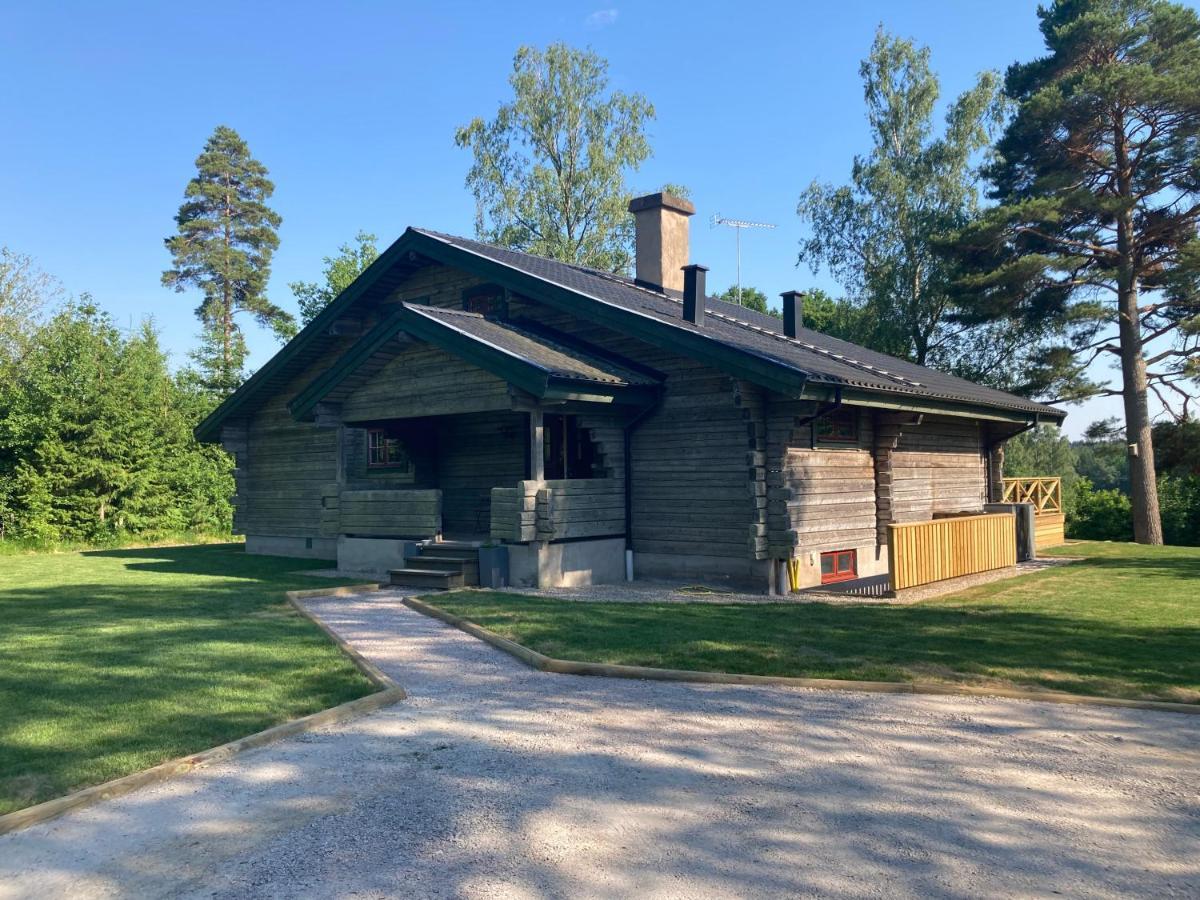Timmerstuga Villa Broby Exterior foto