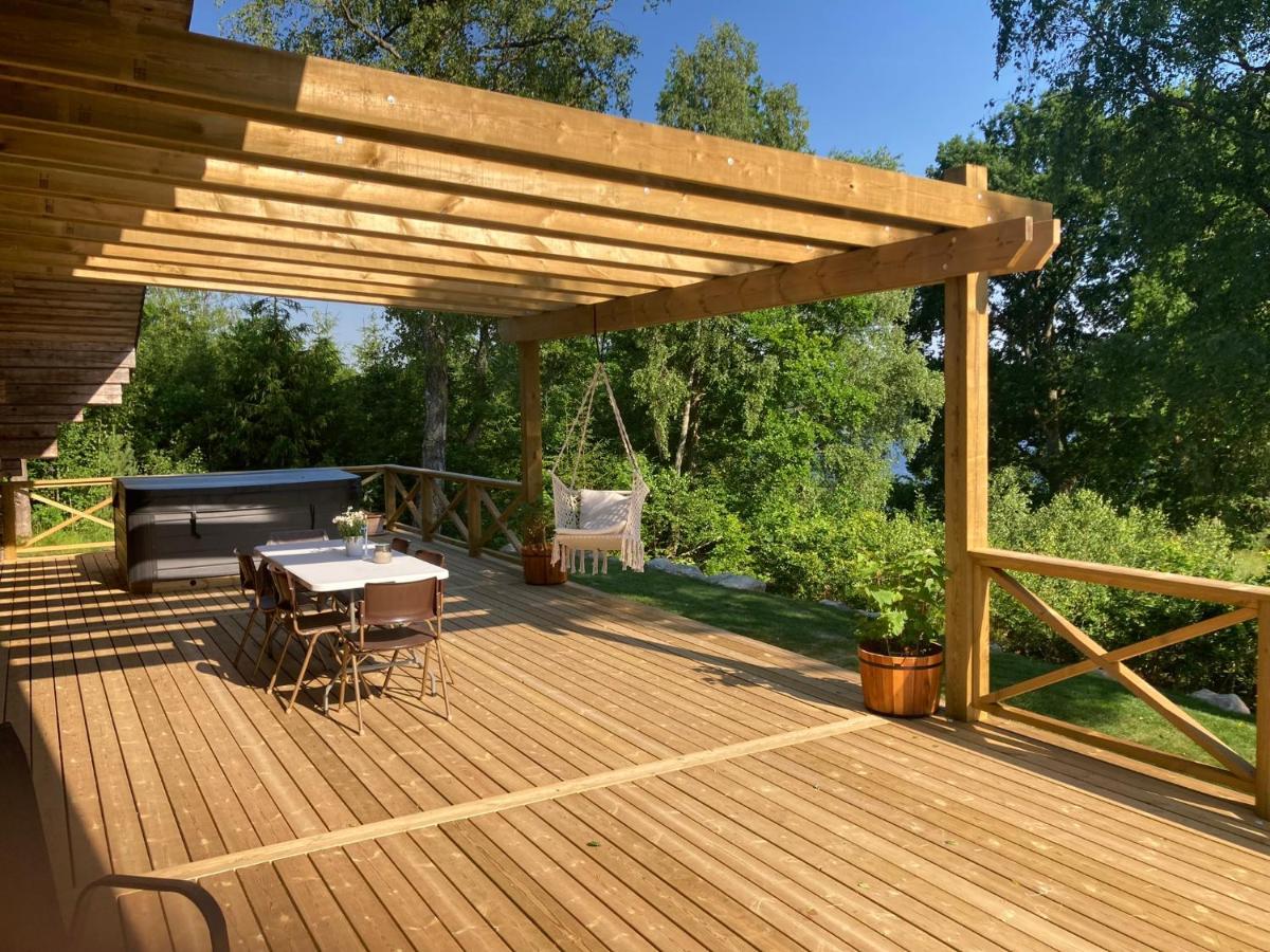 Timmerstuga Villa Broby Exterior foto